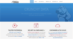 Desktop Screenshot of crunchydata.com